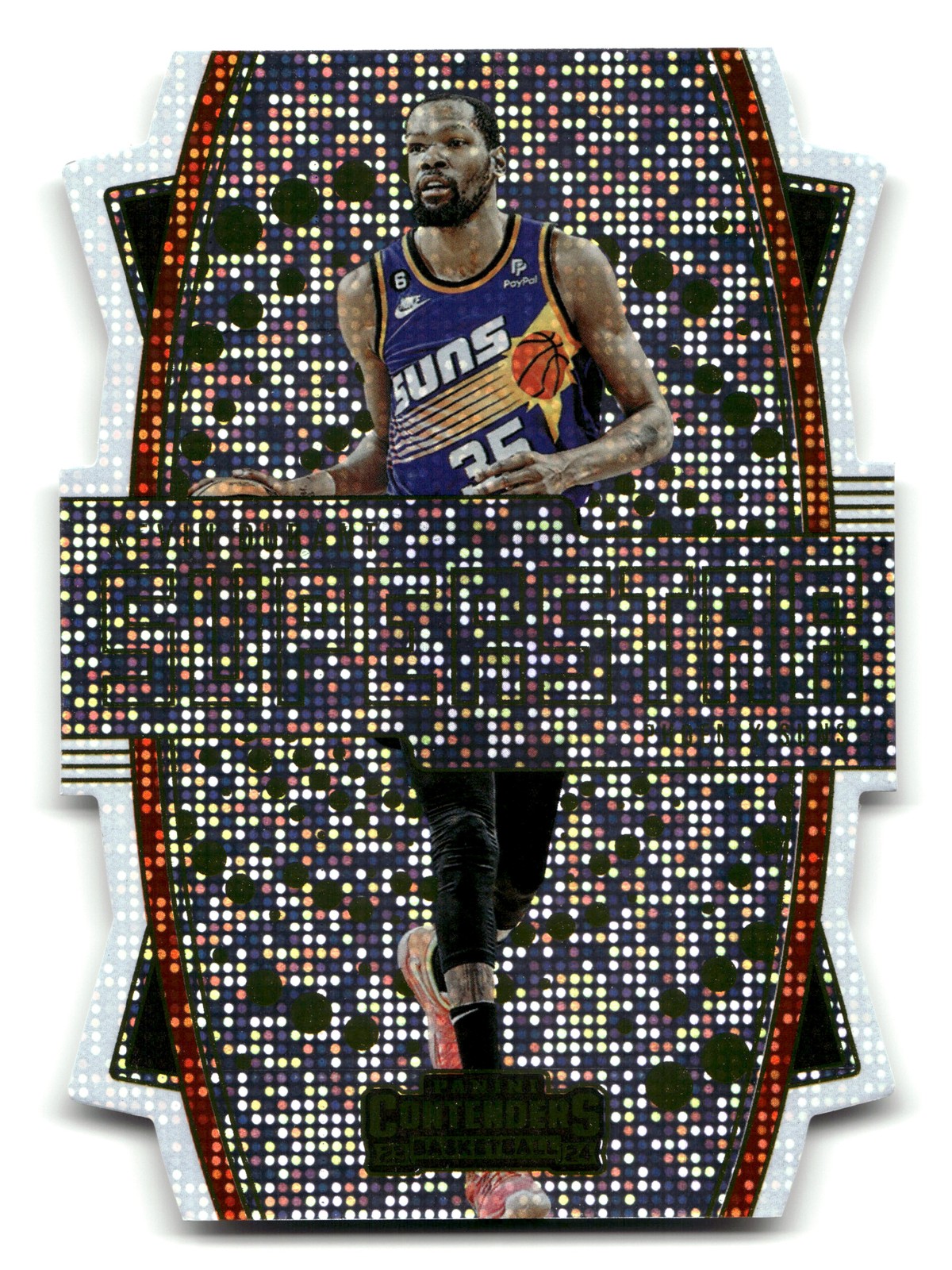 2023-24 Panini Contenders #8 Kevin Durant Superstar Die-Cuts