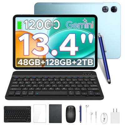 POCKAM P13 Android 16 Tablet 13.4 inch Tablet 48GB+128GB 12000mAh