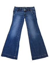 American Eagle Jeans Womens Size 6, Flare Baggy Wide Leg Grunge Hippie