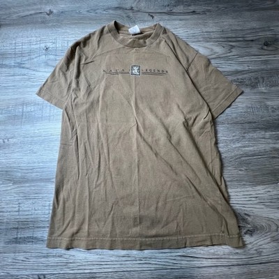 Alstyle Kauai Legends T Shirt Mens Medium Brown Vintage Surf Graphic Hawaii Tee