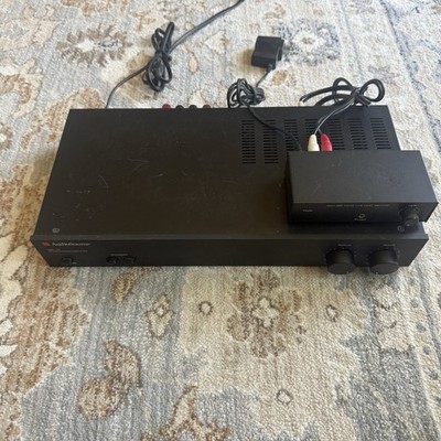 AudioSource AMP 100 Stereo Power Amplifier + Boost 800 Stereo Line Amp Tested