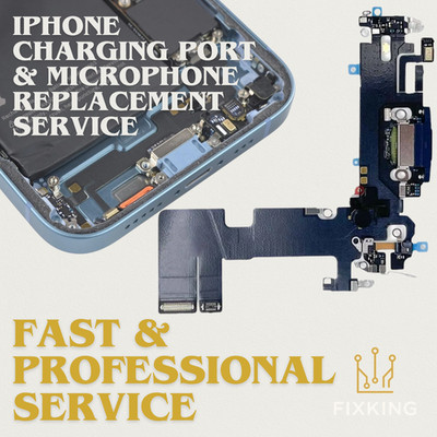 iPhone neue Ladebuchse Reparatur Service - alle iPhone Modelle unterstützt - Mail-In