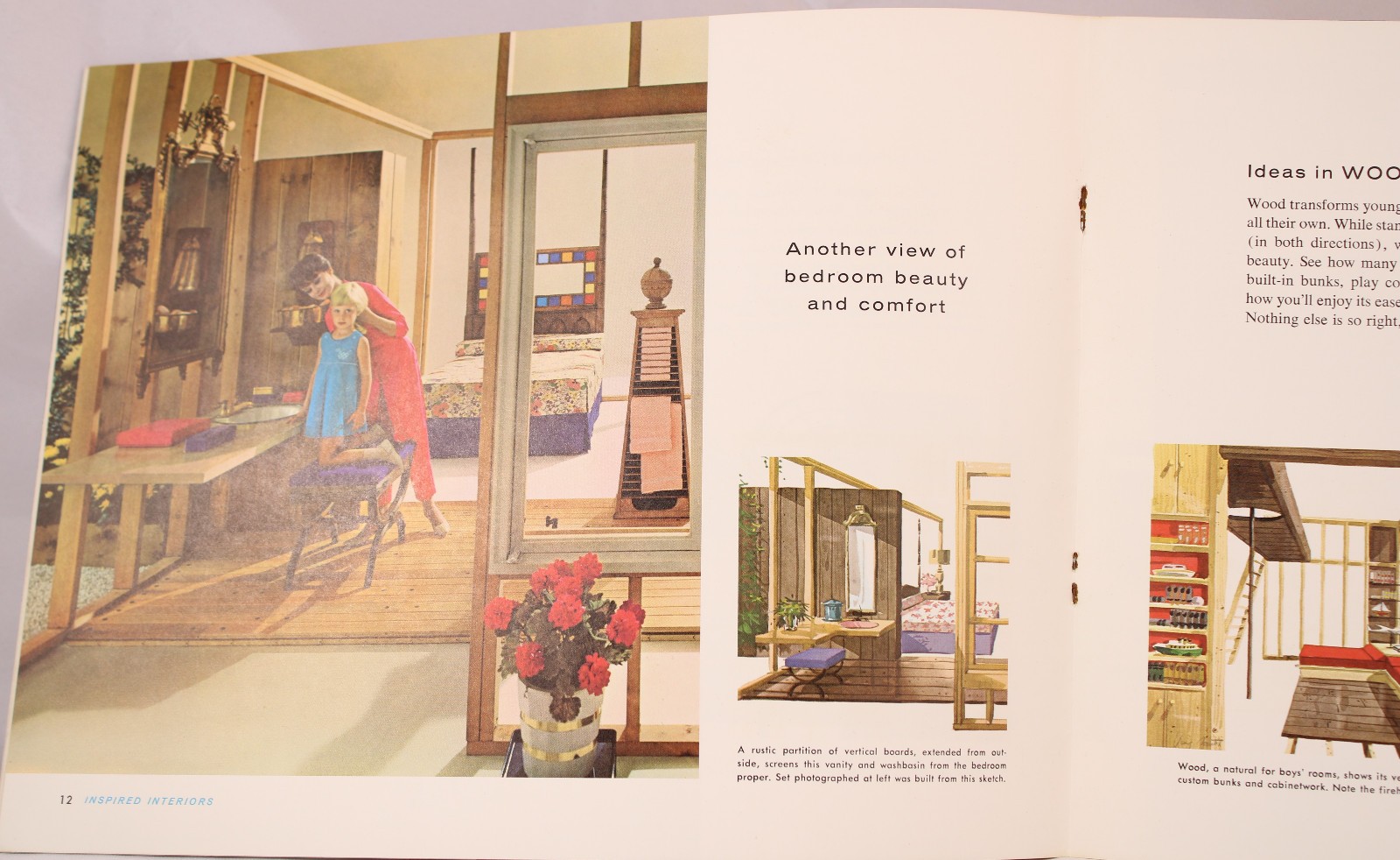Mid Century Modern Designer Ving Smith Inspired Interiors Booklet Brochure