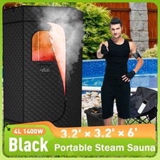 Relax Portable Sauna Tent,Steam Sauna for Home spa W/Sauna Chair, Remote Control