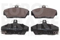 Eurobrake BremsbeläGe BremsklöTze FüR Rover 200 Cabriolet XW 214 1.4I 16V
