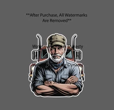 Truck Driver Sticker Waterproof Decal Semi Travel Road Work Trucking Gift NEW