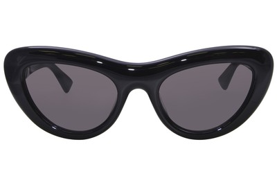 Bottega Veneta BV1281S 001 Sunglasses Black/Grey Lenses  display picture 3