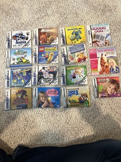 Lot Of Game Manuals Including Super Mario