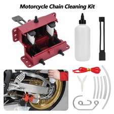 Motorradketten-Reinigungswerkzeug Kettenb&uuml;rsten-Set Chain Maintain Brush Device