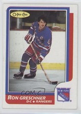 1986-87 O-Pee-Chee Ron Greschner #18 iy2