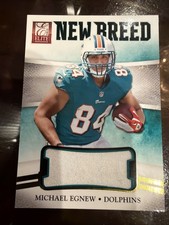 MICHAEL EGNEW 2012 Panini Elite New Breed Jersey #26 112/399 Dolphins