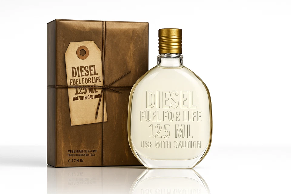 Diesel Fuel For Life Herren EDT 125ml Spray - Original Versiegelt