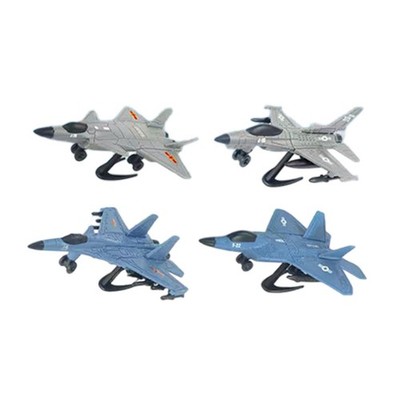 4pcs Assembly Fighter Model Home Decor Collectibles für Schlafzimmerregal
