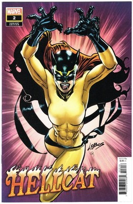 HELLCAT #2 - 1:25 PABLO ''LOBOS'' VILLALOBOS VAR. COVER - 2023 - 1ST PRINT - VF/NM