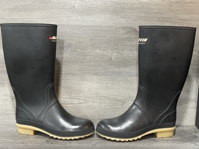 Women's Baffin Prime Rubber Boots Sz 7 Waterproof Black