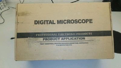 Andonstar AD249S-M Plus 10.1'' Soldering Digital Microscope 2000x 3 Lens - Black