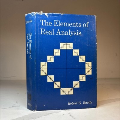 The Elements of Real Analysis Robert Bartle 1964 1st Edition Hc/Dj