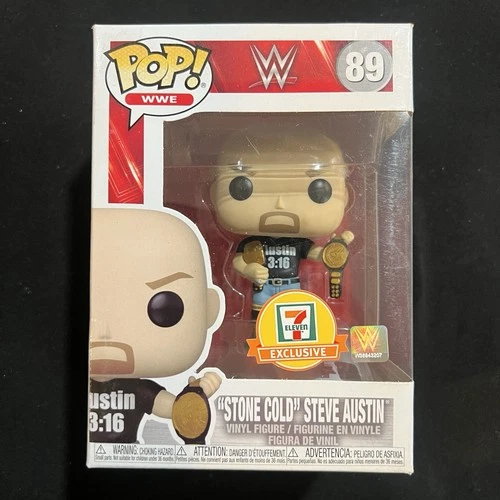 Funko Pop! Vinyl: WWE - Stone Cold (Metallic) - 7-Eleven (Exclusive) #89
