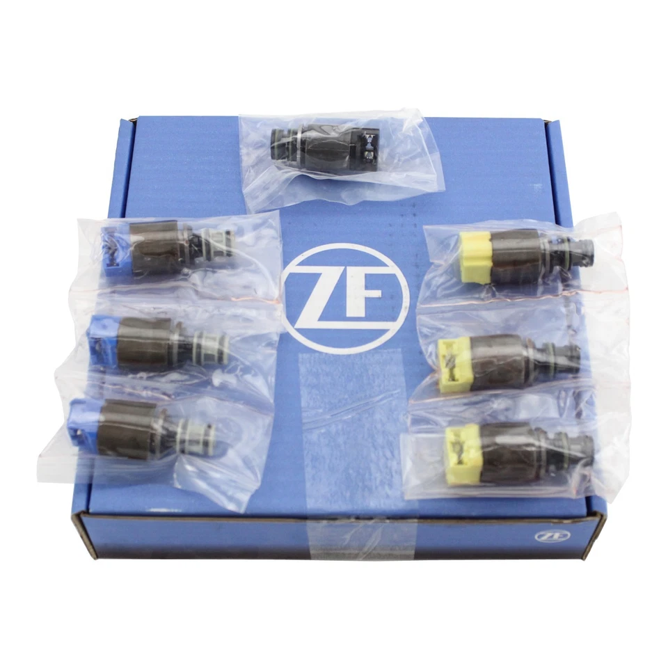 For BMW E90 E60 325i 325xi 330i X5 Automatic Transmission Solenoid Valve Kit ZF Foto 3 de 4