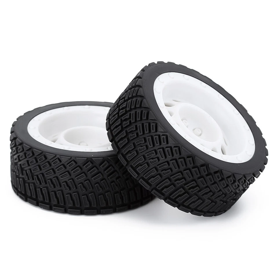 Austar 12mm Hex 67mm Rubber Tires Wheel for 1/10 Rolly WLtoys 1/14 144001 RC Car - Image 4 of 4