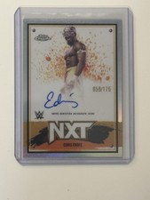 2025 Topps Chrome WWE Edris Enofe Refractor Auto /175
