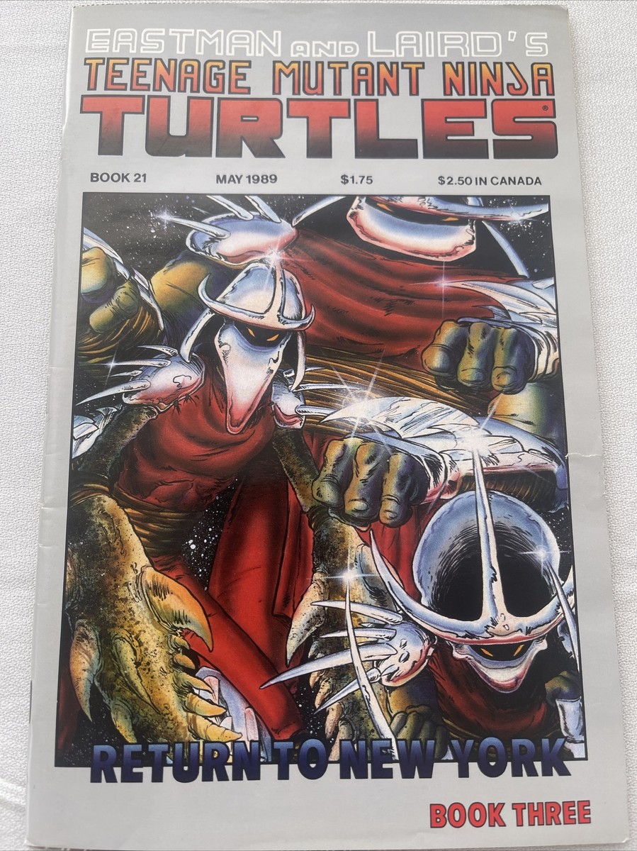 Teenage Mutant Ninja Turtles #21 - 1989 - Mirage -comic book | eBay