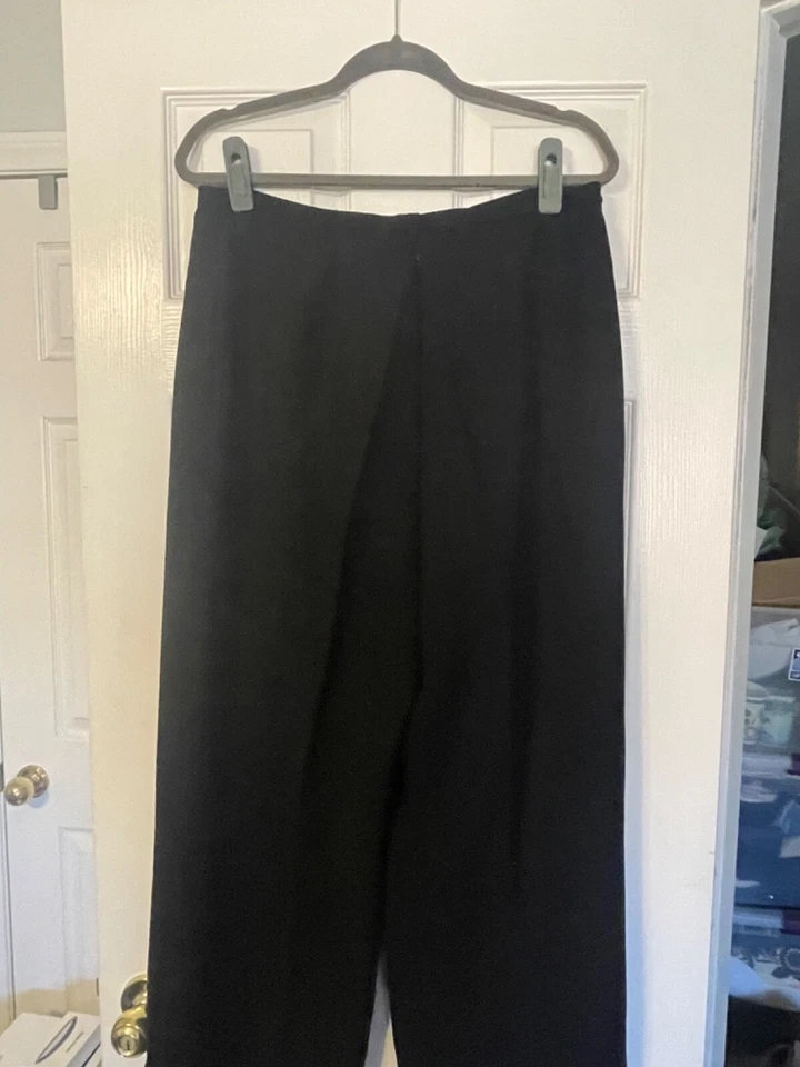 Adrianna Papell Woman’s 3 Pc Pant Set~~~ Black ~~Elegant~~Size 16 - Image 3 of 4