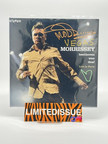 Morrissey Vegas Signed Beethoven was Deaf Black Vinyl LP Autograph The Smiths