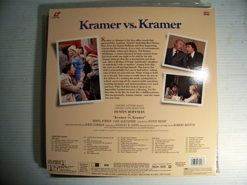 KRAMER VS. KRAMER 79206 LASER DISC LD - Bild 2 von 2