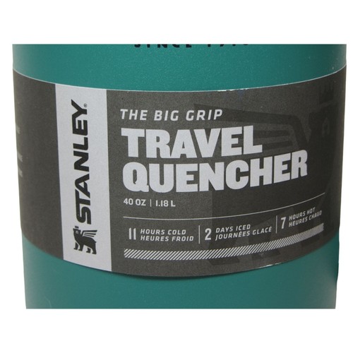 Taza aislante Stanley Travel Quencher 40 OZ The Big Grip con pajita y mango BPA - Imagen 2 de 6