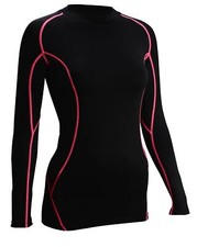 Damen Eishockey Sport Kompression Unterwäsche Oberteil Base Layer Frauen S-XL