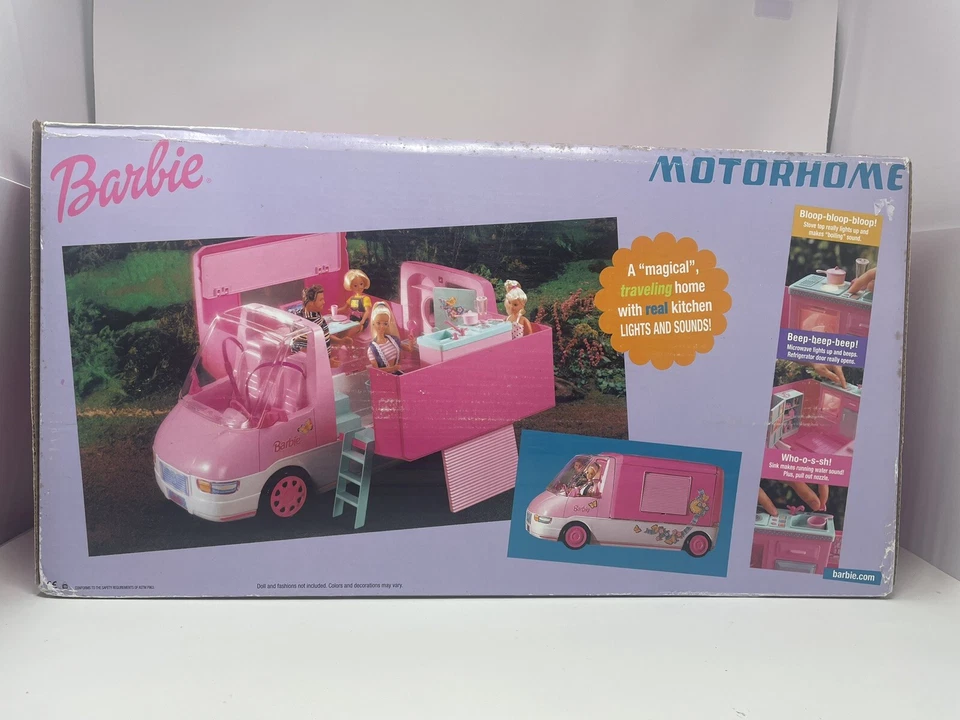 Barbie autocaravana cámper 2000 nueva sellada rara vintage Mattel Foto 3 de 4