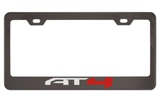 Black Chrome License Plate Frame For At4