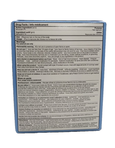 NEW! Rogaine Men's 2% Minoxidil Solution Hair Loss & Regrowth  60mL ONE BOTTLE! - Picture 4 of 5