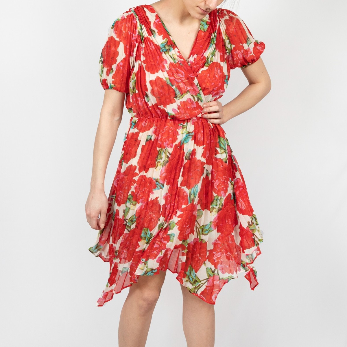strapless open back dress The Kooples