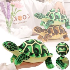 Kids Toys Green Simulation Stuffed Tortoise Sea Turtle Animal Plush Baby Toy