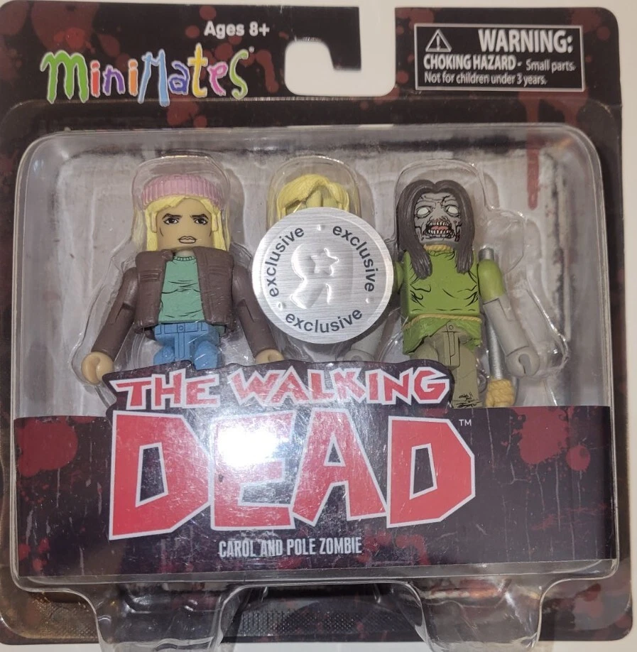 Lote de 4 Paquetes Dobles - The Walking Dead Minimates - 2014 Figuras Diamond Select Foto 3 de 4