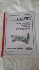 COSWORTH MT75 4X4 GEARBOX RE--BUILD MANUAL