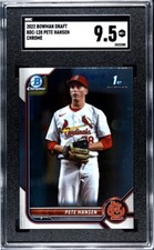 2022 Bowman Draft Pete Hansen BDC-128 SGC 9.5