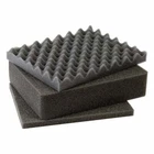 Pelican 1200 replacement foam set.  3 piece set with middle pluck foam.