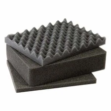 Pelican 1200 replacement foam set.  3 piece set with middle pluck foam.
