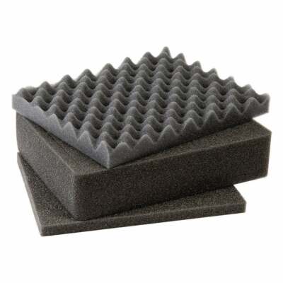 Pelican 1200 replacement foam set.  3 piece set with middle pluck foam.