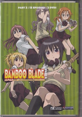 Bamboo Blade Part 2 Episode 14-26 DVD 2-Disc Set 2009 Standard Edition