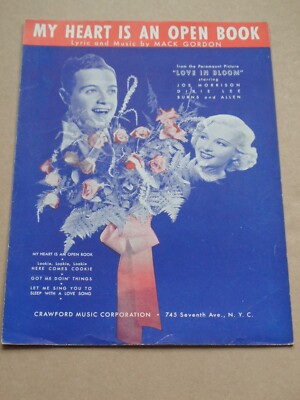 Joe Morrison / Dixie Lee - Love In Bloom 1935 US Film Noten