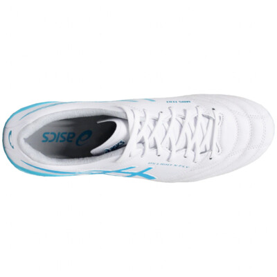 ASICS DS LIGHT X-FLY 5 White / Aquarium 1101A047.103 Soccer Cleats