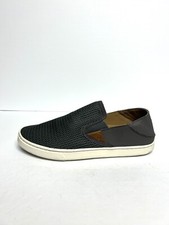 Olukai Womens Pehuea Slip On Gray Size 9 M