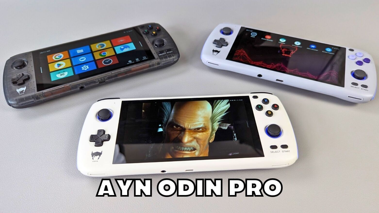 AYN Odin Pro Model 8GB RAM 256GB Storage Black handheld console system +  BONUS