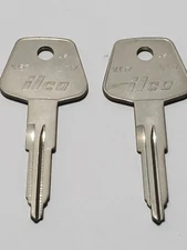 ilco brand key blanks, set of 2, mb15, locksmith 