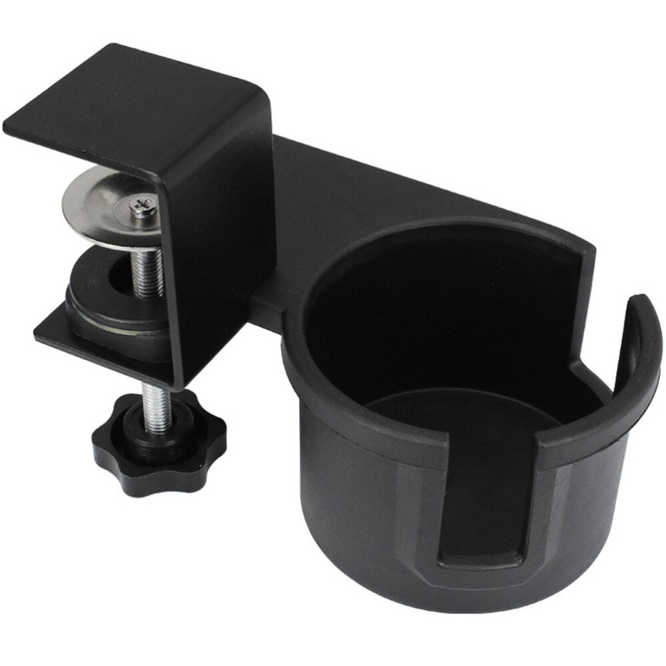 Convenient Adjustable Beverage Cup Holder Table Side Water Glass Holder