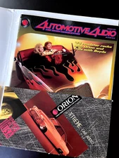 ORION AUDIO Original VINTAGE 1996 MICHAEL ANTHONY HOT ROD NEWSLETTER CHIP FOOSE